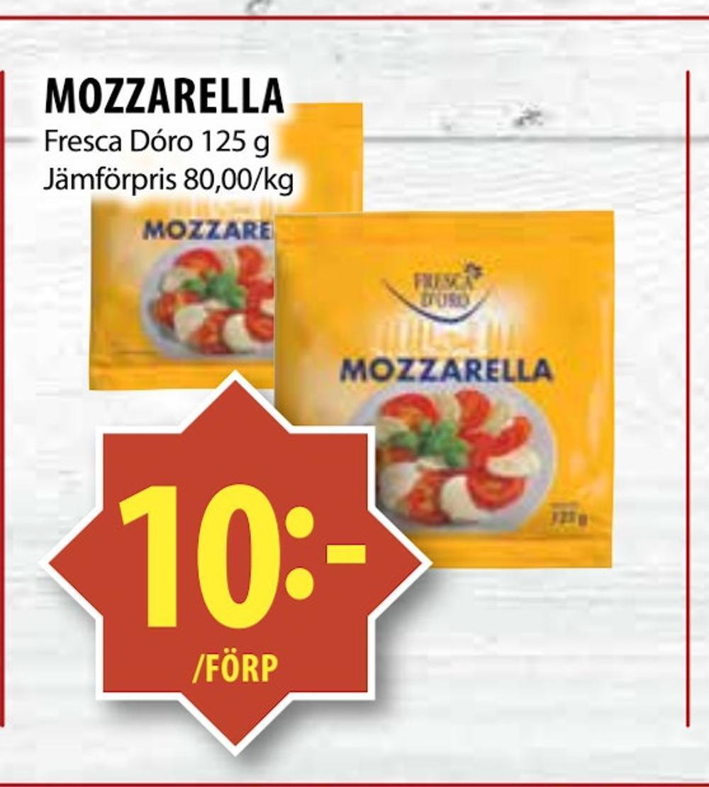 Matvärlden Tensta Mozzarella erbjuda