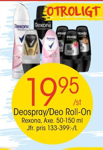 EKO Deospray/deo roll-on erbjuda