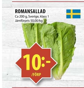 Matvärlden Tensta Romansallad erbjuda