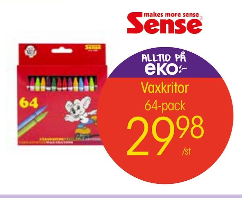 EKO Vaxkritor erbjuda