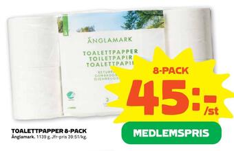 Stora Coop Toalettpapper 8-pack erbjuda