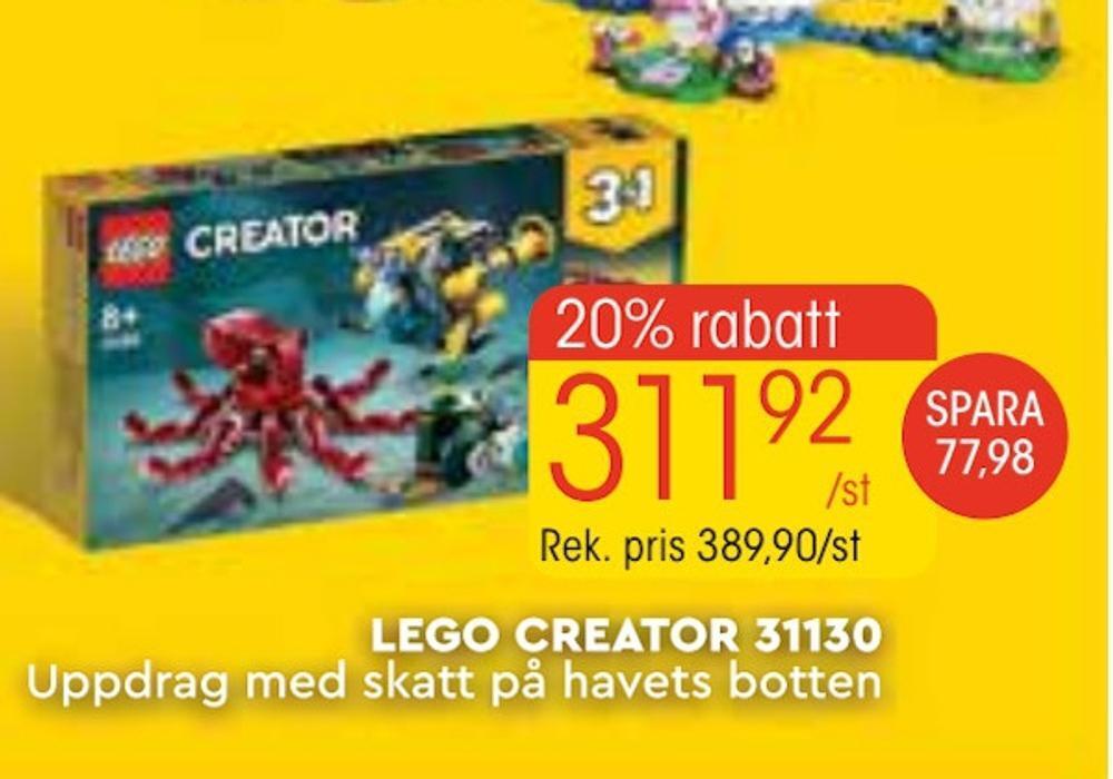 EKO Lego creator 31130 erbjuda