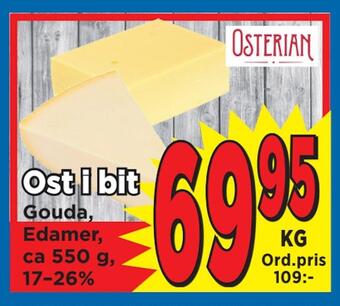 Supergrossen Ost i bit erbjuda