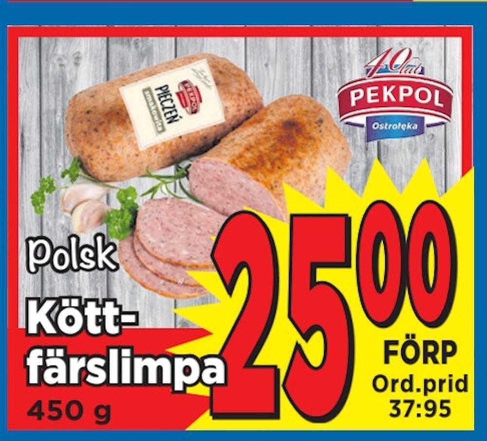 Supergrossen Köttfärslimpa erbjuda