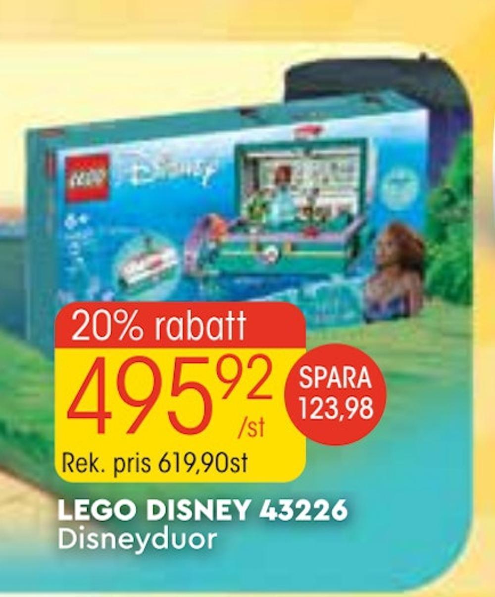 EKO Lego disney 43226 erbjuda