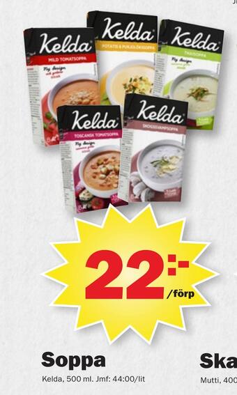 Pekås Soppa erbjuda