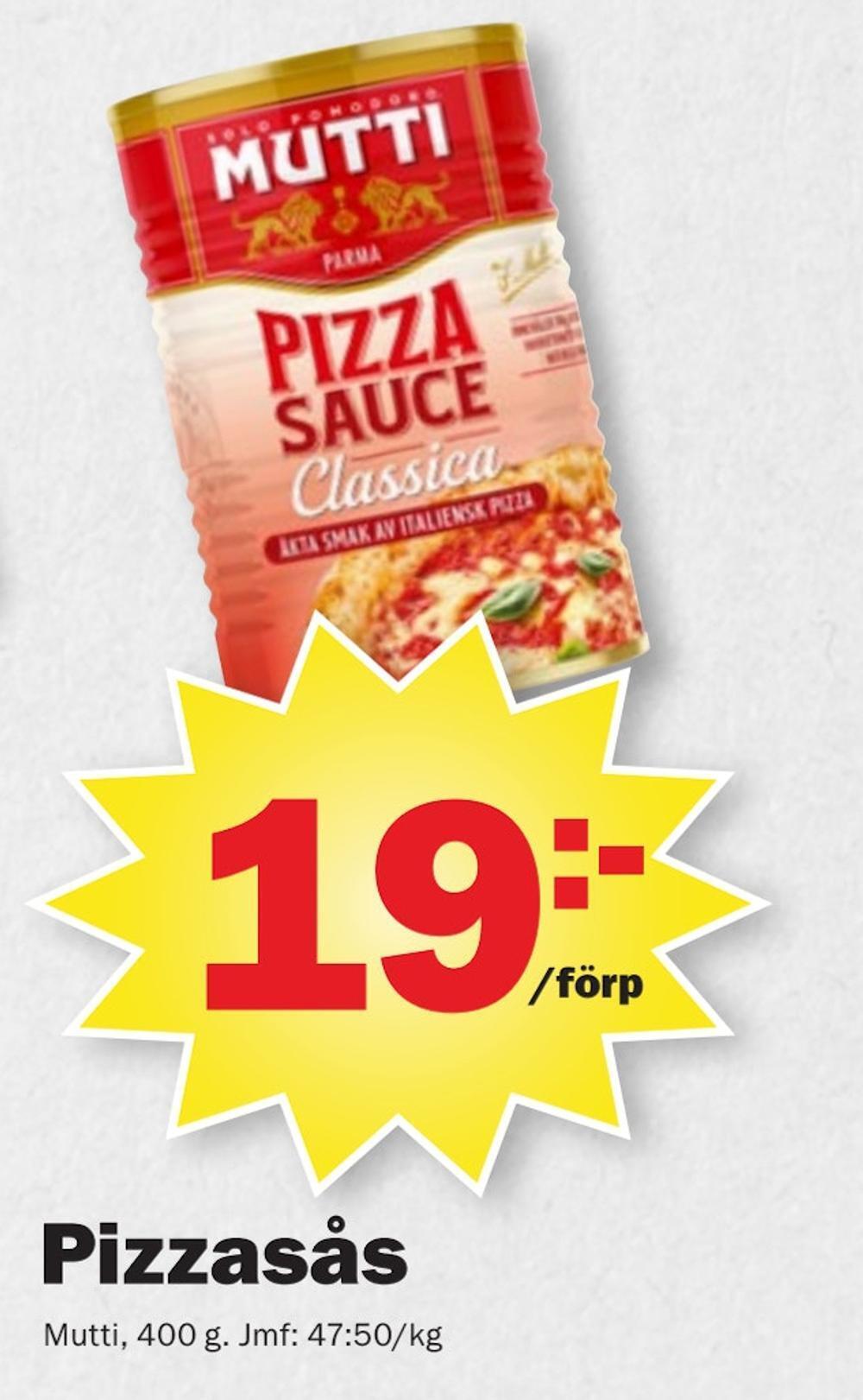 Pekås Pizzasås erbjuda