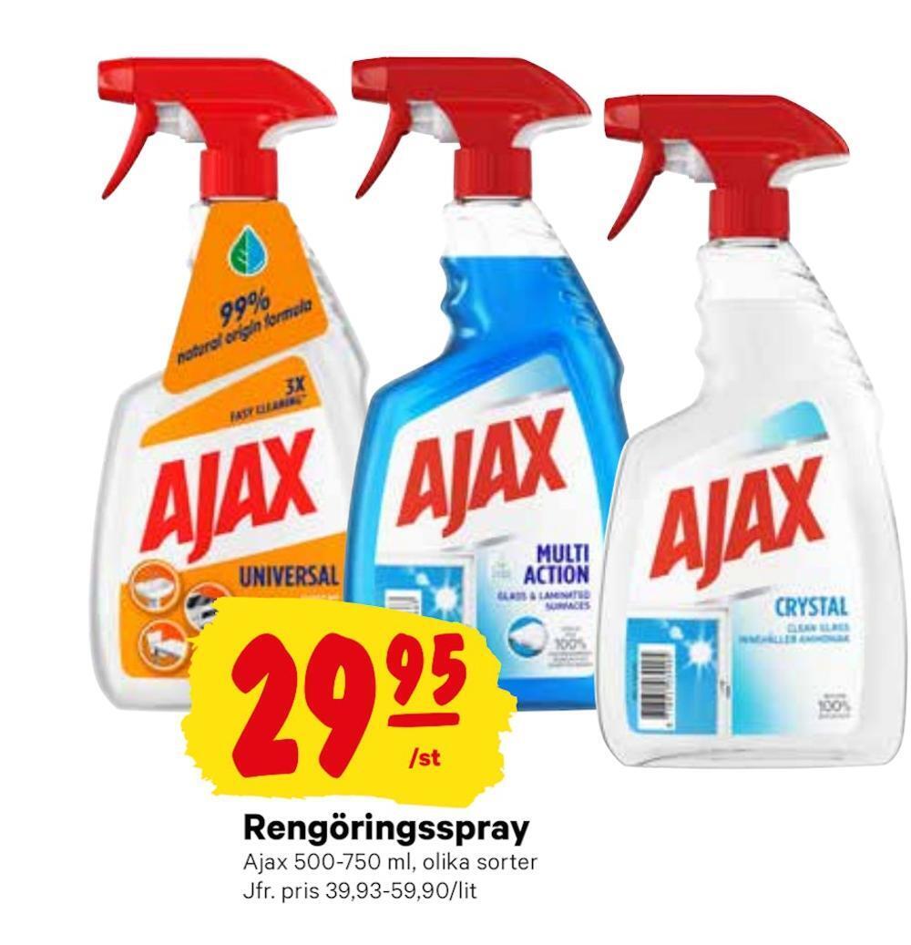 minmatbutik Rengöringsspray erbjuda