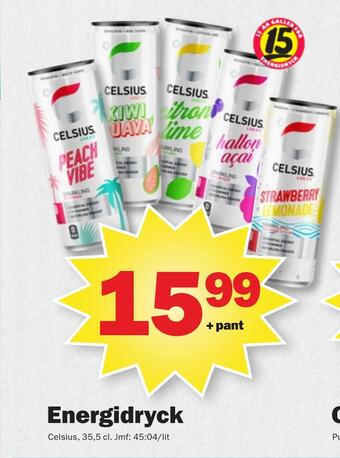 Pekås Energidryck erbjuda