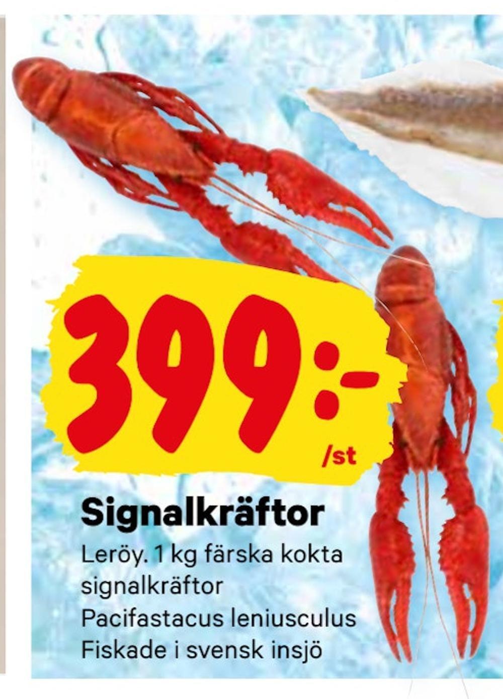 minmatbutik Signalkräftor erbjuda