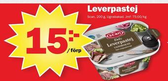 Pekås Leverpastej erbjuda