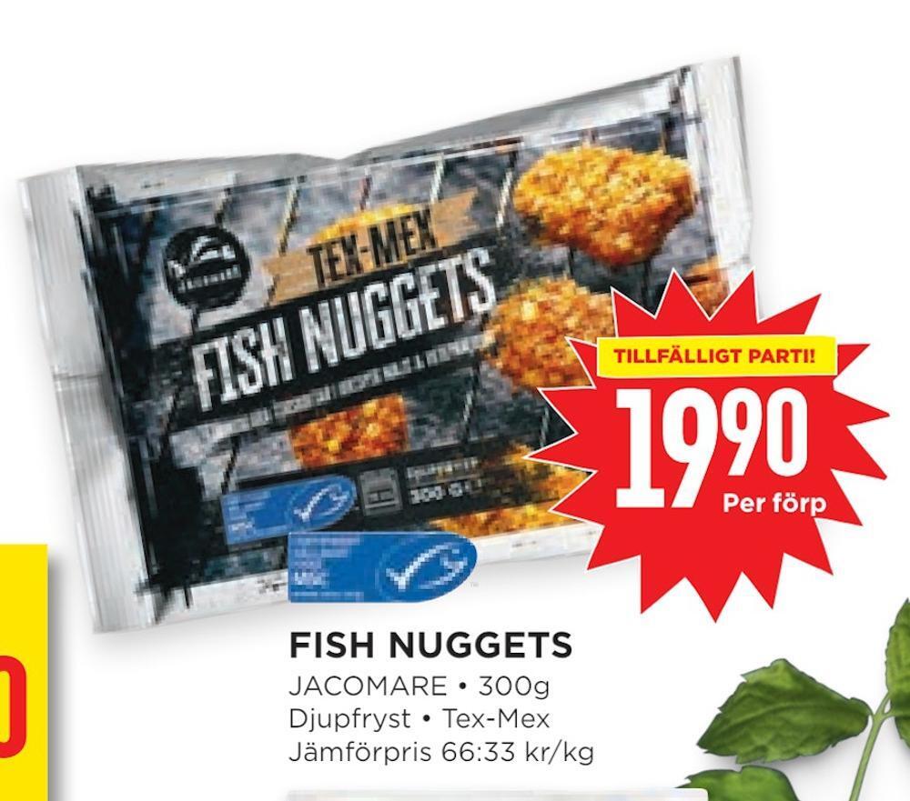 Willys Hemma Fish nuggets erbjuda