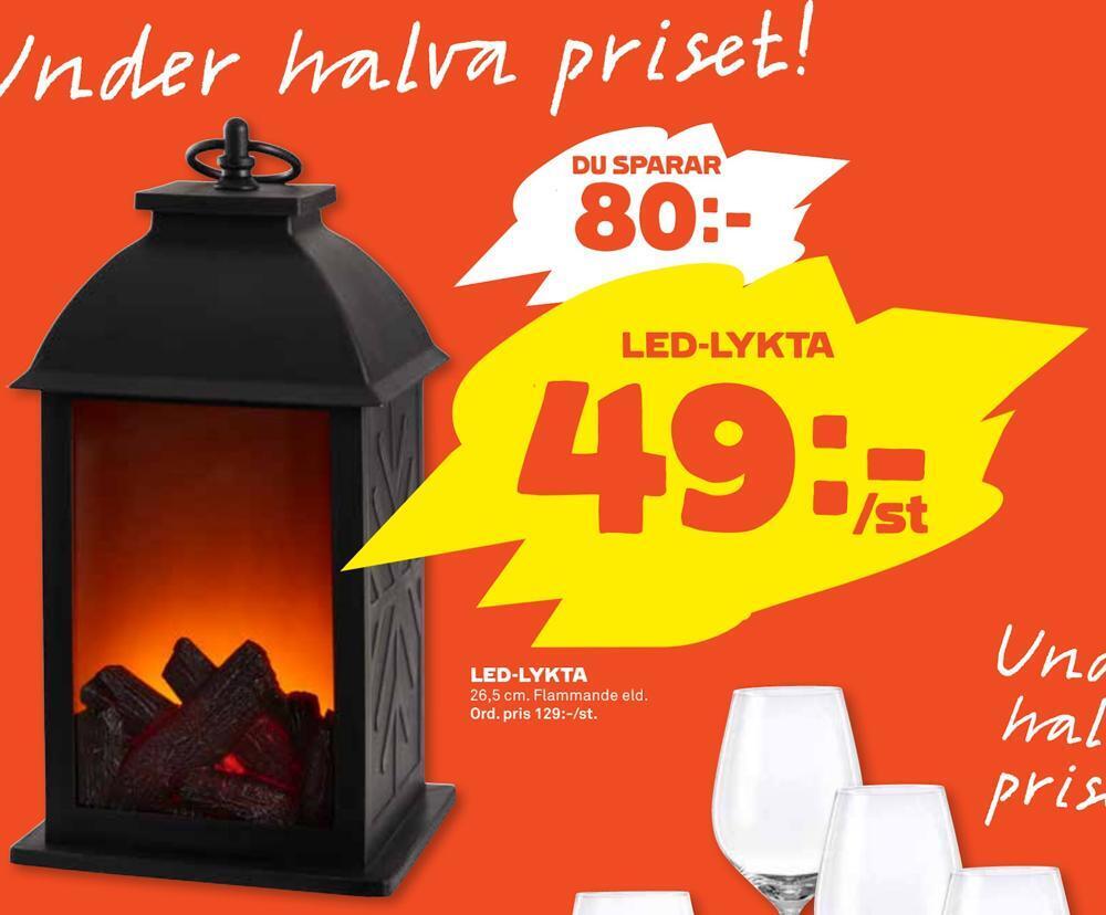 Stora Coop Led-lykta erbjuda
