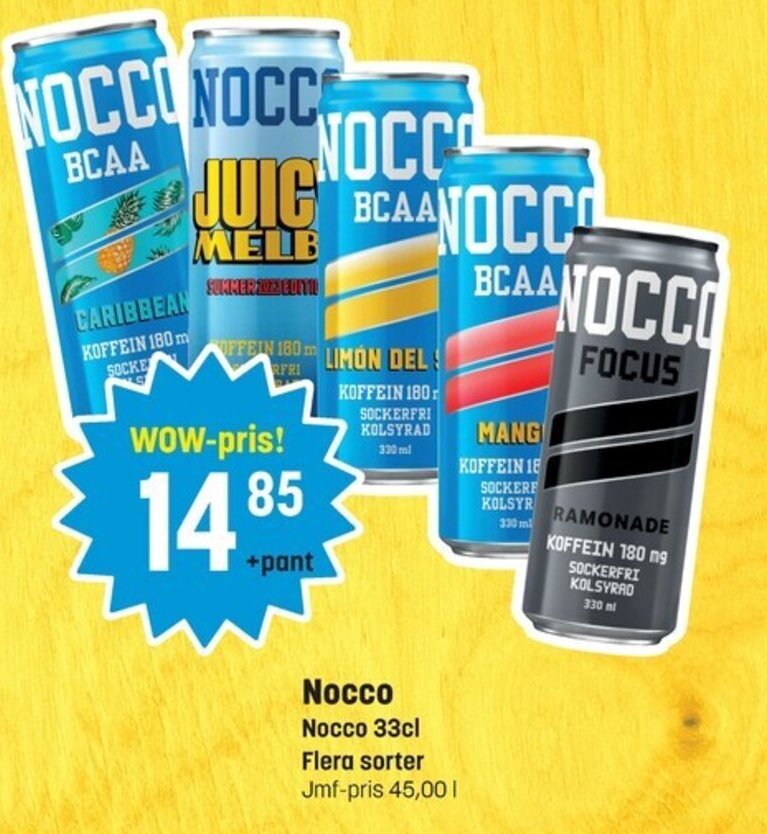 Eurocash Nocco 33cl erbjuda