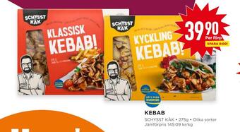 Willys Kebab erbjuda