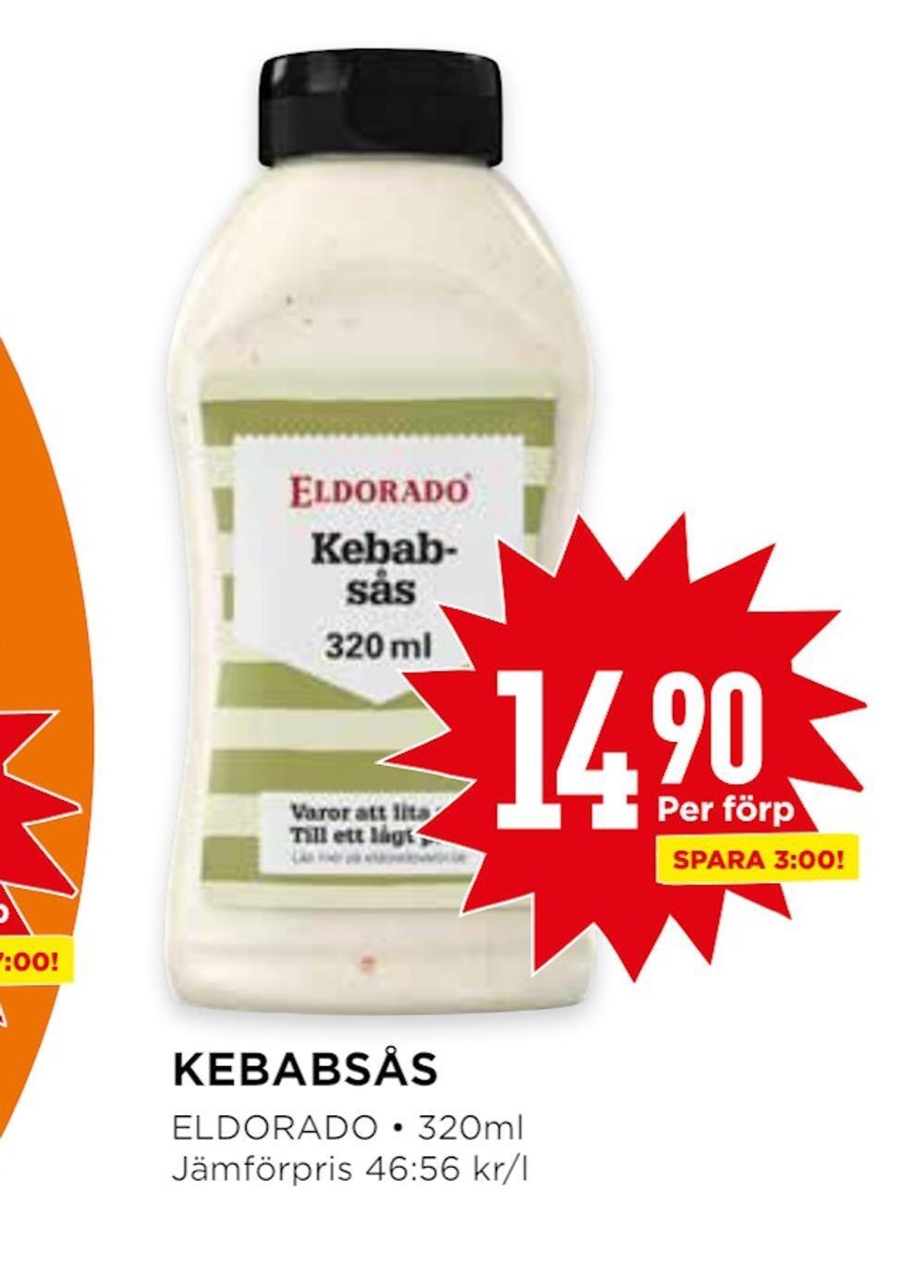 Willys Kebabsås erbjuda