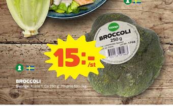 Coop Broccoli erbjuda