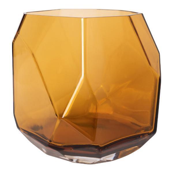 Kitch'n Iglo ljuslykta / vas 15 cm warm cognac erbjuda