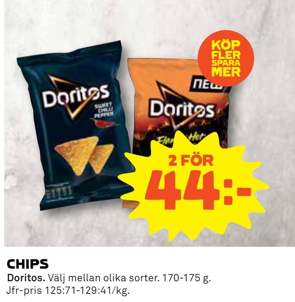 Coop Chips erbjuda