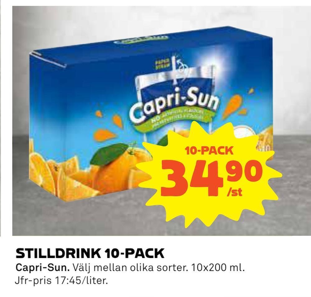 Coop Stilldrink 10-pack erbjuda
