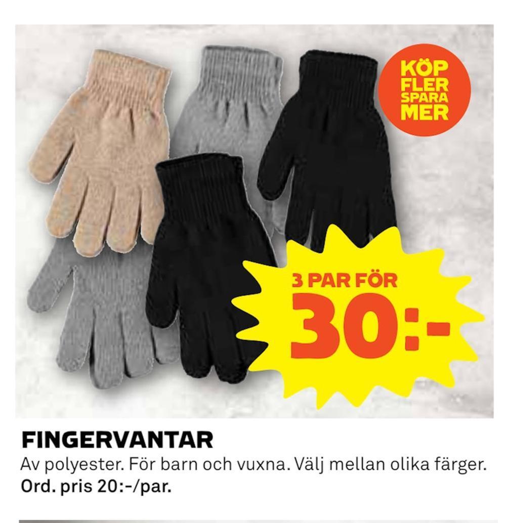 Coop Fingervantar erbjuda