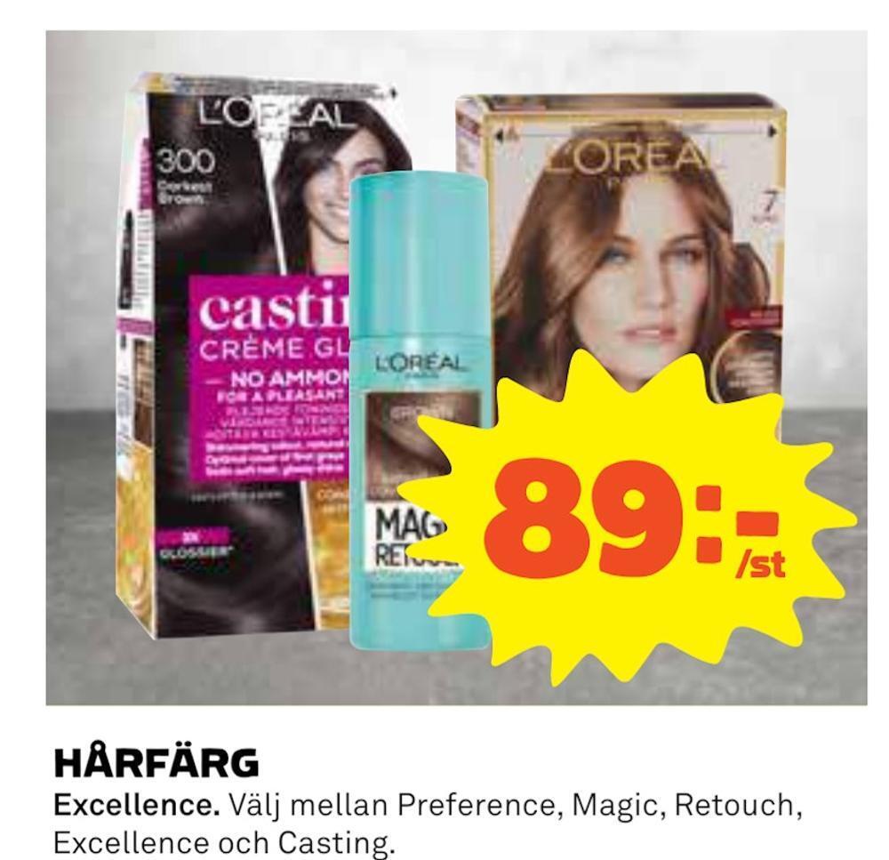 Coop Hårfärg erbjuda