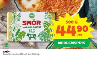 Coop Smör erbjuda