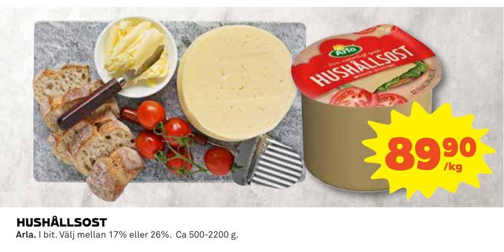 Coop Hushållsost erbjuda