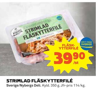 Coop Strimlad fläskytterfilé erbjuda