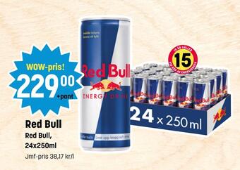 Eurocash Red bull erbjuda