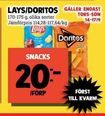 MatArket Snacks erbjuda