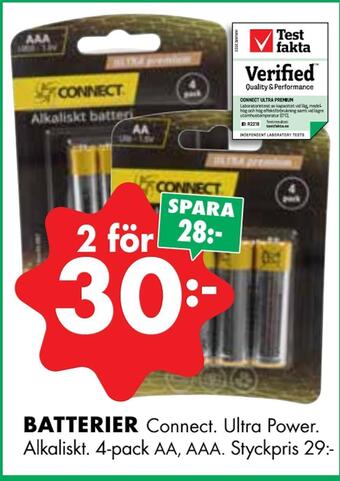 ÖoB Batterier erbjuda