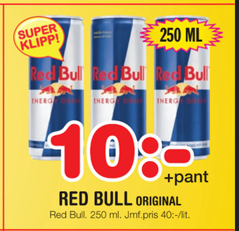 Nya Pulsen Red bull erbjuda
