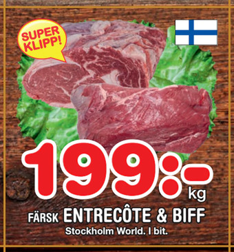 Nya Pulsen Entrecôte & biff erbjuda