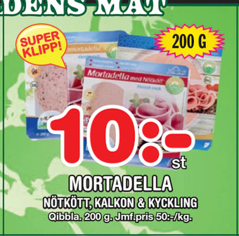 Nya Pulsen Mortadella erbjuda