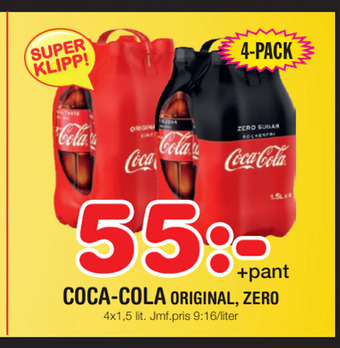 Nya Pulsen Coca-cola. original, zero erbjuda