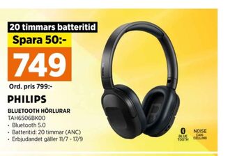 Power Philips headset erbjuda