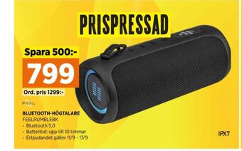 Feel högtalare