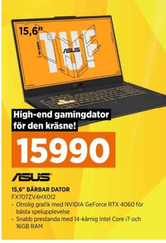 Power Asus laptop erbjuda