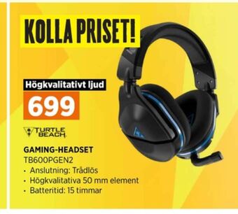 Power Turtle beach headset erbjuda