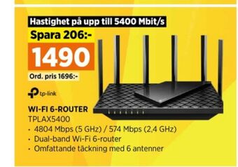 Power Tp-link router erbjuda