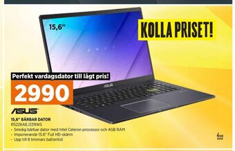 Power Asus laptop erbjuda