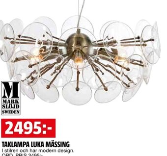 TAKLAMPA LUKA MÄSSING