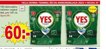 Bo Ohlsson Yes diskmaskintabs erbjuda