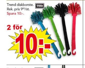 Bo Ohlsson Trend diskborste erbjuda