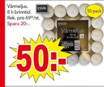 Bo Ohlsson Inicio värmeljus erbjuda
