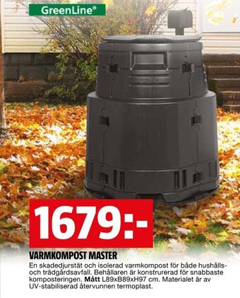 Bauhaus VARMKOMPOST MASTER erbjuda