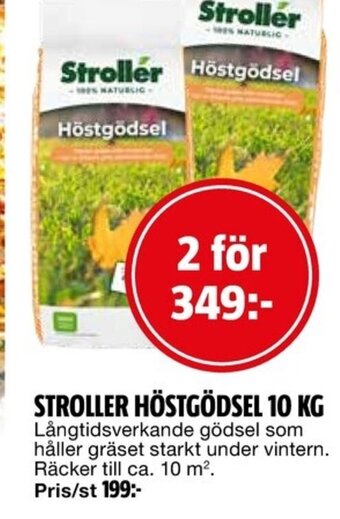 Bauhaus STROLLER HÖSTGÖDSEL 10 KG erbjuda