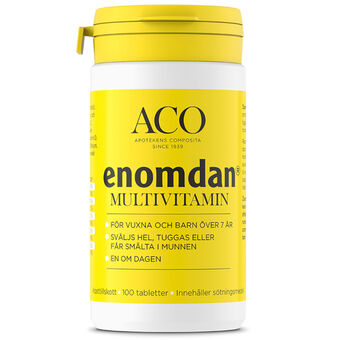 Apotek Hjärtat Aco enomdan multivitamintablett 100 st erbjuda