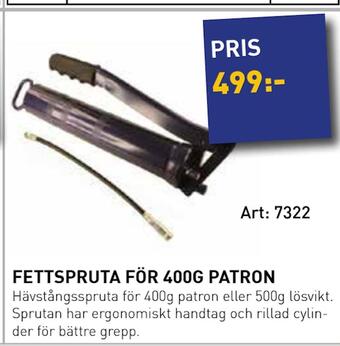 SeaSea Fettspruta för 400g patron erbjuda